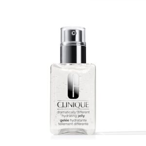Clinique Dramatically Different Hydrating Jelly Lightweight Oil Free Face Moisturizer With Hyaluronic Acid For All Skin Types