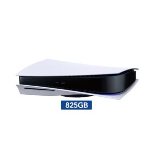 PlayStation 5 Disc Version with 825GB SSD Storage, Console Only – PS5 Gaming System, White (Renewed)