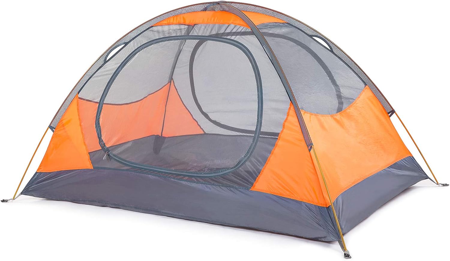 BISINNA 2/4 Person Camping Tent Lightweight Backpacking Tent Waterproof Windproof Two Doors Easy Setup Double Layer Outdoor Tents for Family Camping Hunting Hiking Mountaineering Travel - Image 9