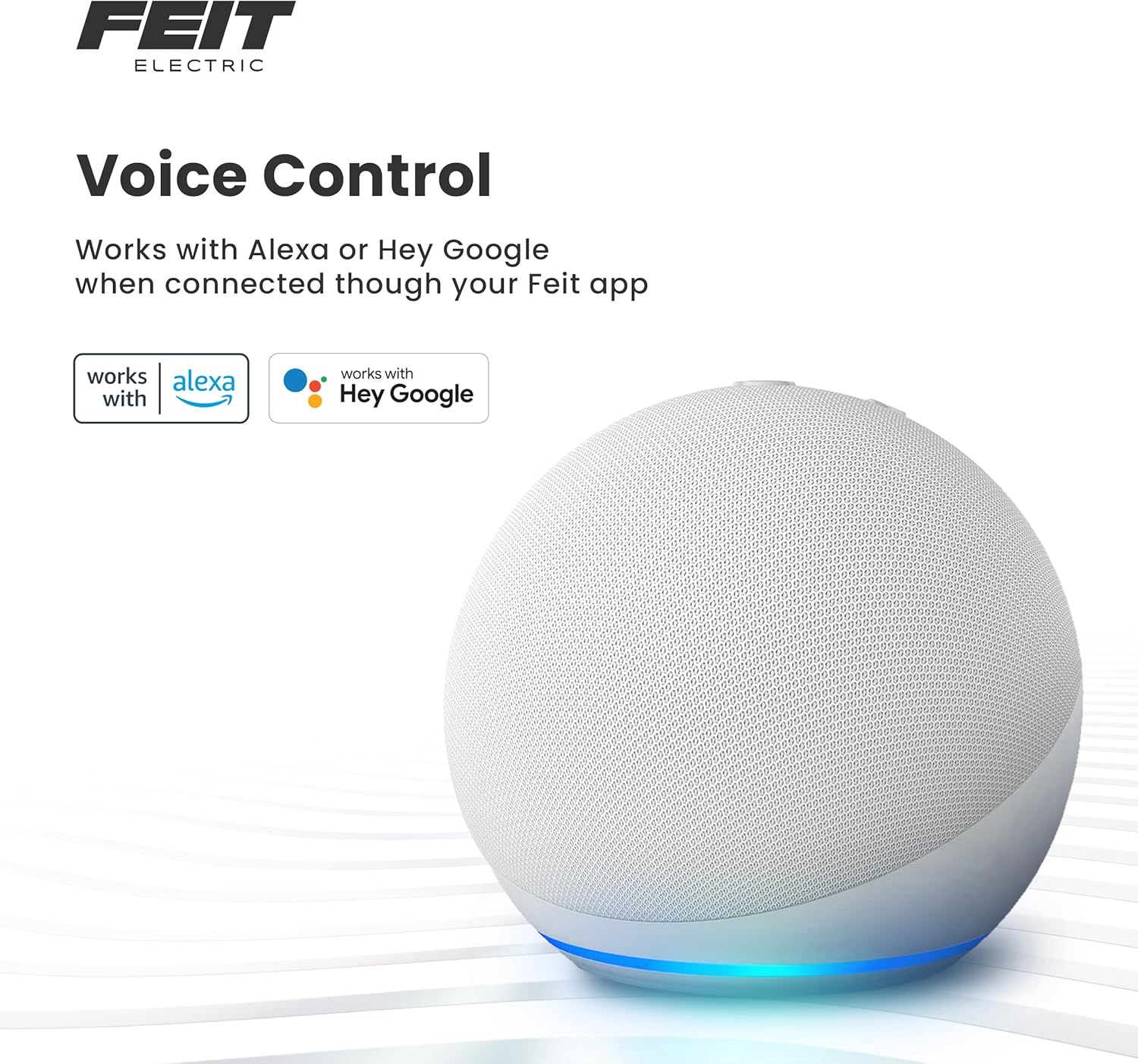 Feit Electric Smart Bulb, 100W Equivalent Color Changing and Tunable White, 2.4Ghz Wifi light bulb, No Hub Needed, Works with Alexa and Google Assistant, High CRI Dimmable LED OM100/RGBW/CA/AG, 1 Pack - Image 5