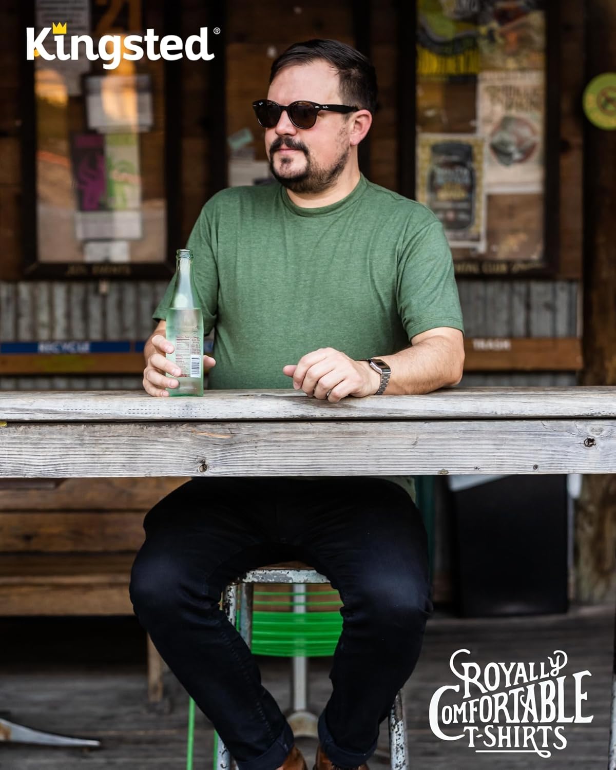 Kingsted T-Shirts for Men Pack - Royally Comfortable - Super Soft Premium Fabric - Well-Crafted Classic Tee - Image 6