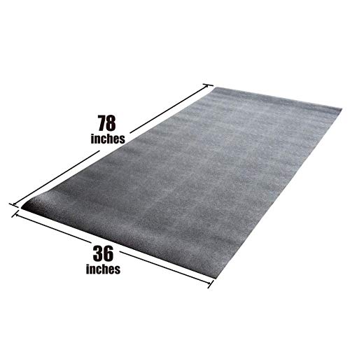 WF Athletic Supply Rubber Coated Hex Dumbbell Set, Multiple Choices Available - Dumbbells with Rack Stand and Mat, or Dumbbells Only (200/550/1200/2100/3000 LB) - Image 6