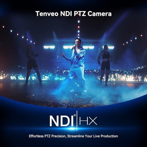 Tenveo PTZ Camera Bundle/Kits - 20X 4K NDI AI Auto-Tracking PTZ Camera(2pcs) with HDMI/USB3.0/LAN(PoE), NDI PTZ Joystick Controller and 4K HDMI + SDI Video Switcher Mixer for Live Production Events - Image 4