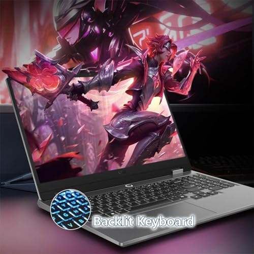 Lenovo LOQ 15.6 Gaming Laptop RTX 5060 - i7-13650HX - FHD IPS Display 144Hz - 32GB DDR5 RAM -2TB PCIe SSD -Backlit Keyboard - Windows 11 - Wi-Fi 6 - Webcam - HDMI Cable - Image 4