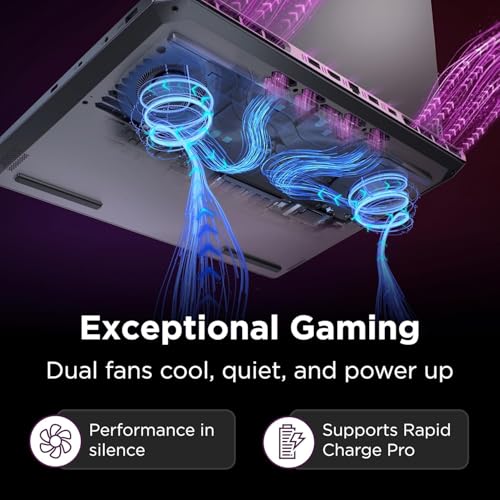 Lenovo LOQ 15.6 Gaming Laptop RTX 5060 - i7-13650HX - FHD IPS Display 144Hz - 32GB DDR5 RAM -2TB PCIe SSD -Backlit Keyboard - Windows 11 - Wi-Fi 6 - Webcam - HDMI Cable - Image 8