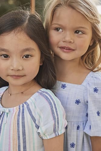 Gymboree,Girls,and Toddler Short Sleeve Casual Spring Dresses,Navy Narrows,3T - Image 8