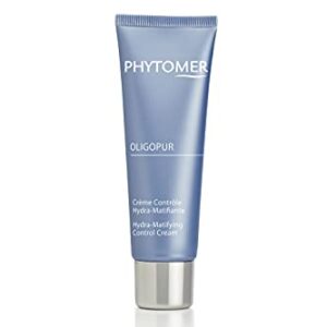 Phytomer OLIGOPUR Hydra-Matifying Face Moisturizer Cream | Hydrating Face Lotion for Oil Control | Restore Healthy, Clear Skin | For Combination & Oily Skin | 50ml