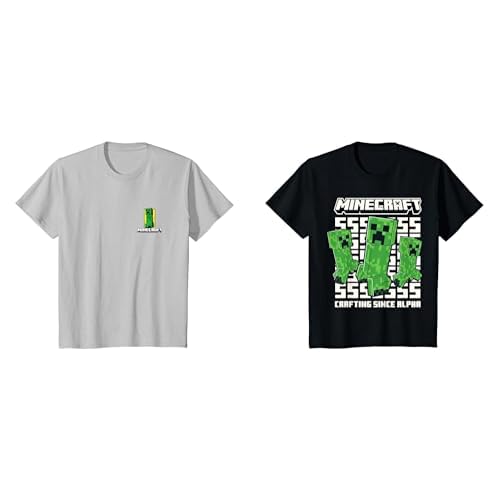 Minecraft Alex Creeper Boys 2-Pack Short-Sleeve T-Shirt