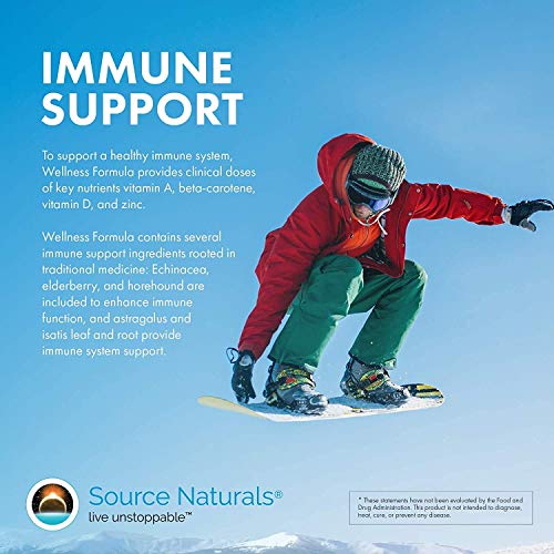 Source Naturals Wellness Formula Bio-Aligned Vitamins & Herbal Defense - Immune System Support Supplement & Immunity Booster - 45 Tablets - Image 7