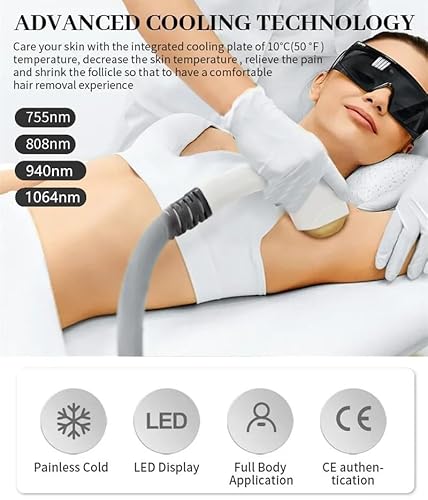 Full Body Hair Removal Machine For Men And Women, Professional Painless Hair Removal Equipment, Home Salon Beauty Device - Image 7