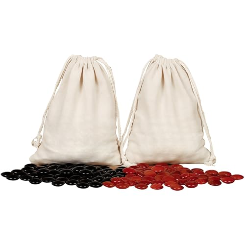 Top Natural Crystal Jade Go Board Game Set, Solid Wood Chessboards, Go Game - Weiqi, Wei Qi, Chinese Decor & Gifts, Chinese New Year Decor (Chicken Blood Stone) - Image 9