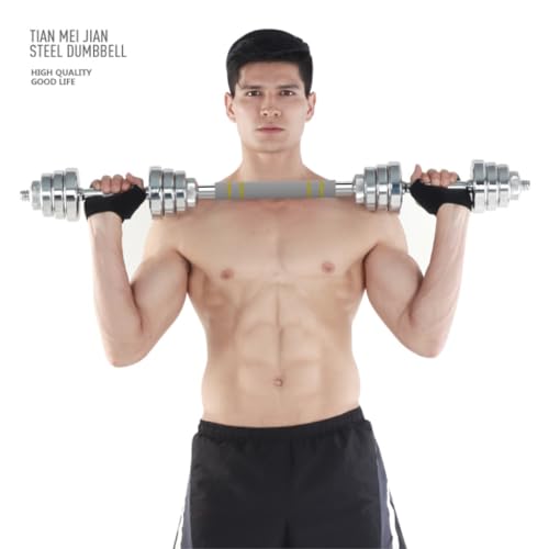 Dumbbel Men's and women's pure steel dumbbell fitness training arm muscle adjustable subbell set combination barbell Barbell - Image 7