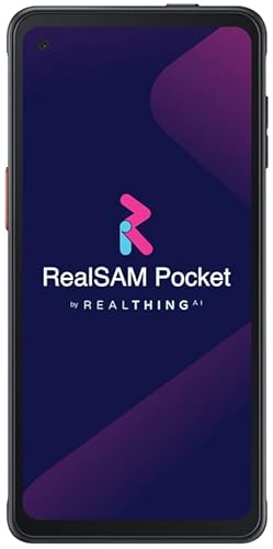 Voice-Operated 5G Smartphone for The Blind: RealSAM Pocket. Just Tap The Screen and Talk, It's That Simple (No Hunting Icons or Swiping); Unlocked, Works with All Major Carriers - Image 2