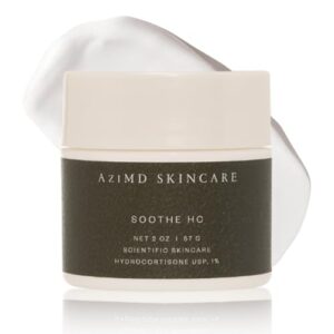 AziMD Skincare Soothe HC – Soothing Anti-Itch Cream with Aloe Vera