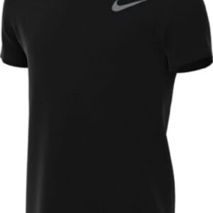 Nike Kids Short Sleeve Legend Tee Shirt (as1, Alpha, x_l, Regular, Black)