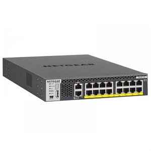 NETGEAR M4300-16X 16 Port Switch XSM4316PB | L3 Managed Stackable | 16x10G PoE+ 500W | Rack-Mountable | Cloud Care’s 3 Year Warranty SupportPlus Included