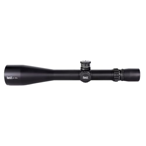 March-X 8-80x56mm Rifle Scope w/Di-plex Reticle - SFP, High Power Rifle Scope for Hunting with ED Glass Lens, 1/8 MOA Precision Adjustments, 34mm Aluminum Body, 56mm Anti-Fog Lens (D80V56T-Di-Plex) - Image 4