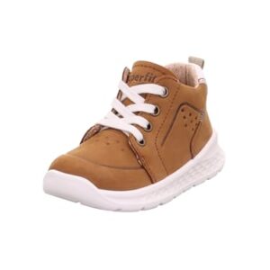 superfit Boy’s Low-Top Sneakers Trainer, Brown Beige 3020, 12 Little Kid