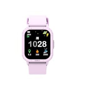 Cubitt Jr. Smartwatch Fitness Tracker for Kids and Teens with Games, Step Counter, Sleep Monitor, Heart Rate Monitor, Calculator, Activity Tracking, 1.75″ AMOLED Touchscreen, Waterproof – Dusty Lilac