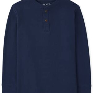 The Children\’s Place,Long Sleeve Fashion T-Shirts,Tidal,Large (10/12),Single