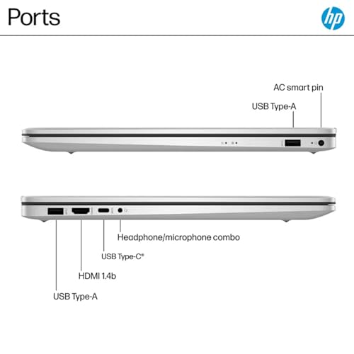 HP 17.3” Business Laptop with Copilot AI | AMD Ryzen 5 6-Core Processor | 64GB RAM | 2TB SSD | AMD Radeon Graphics | Anti-Glare | Wi-Fi 6 | USB-C & HDMI | Bluetooth Earbuds | Windows 11 - Image 6