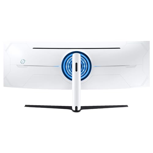 Samsung Odyssey G9 49-inch Curved 1440P Dual QHD 240Hz 1ms QLED Gaming Monitor with DisplayPort, HDMI, USB Hub - Desk Mount Monitor Stand (C49G97TSSN), black - Image 2