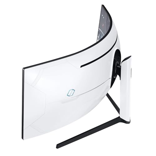 Samsung Odyssey G9 49-inch Curved 1440P Dual QHD 240Hz 1ms QLED Gaming Monitor with DisplayPort, HDMI, USB Hub - Desk Mount Monitor Stand (C49G97TSSN), black - Image 3