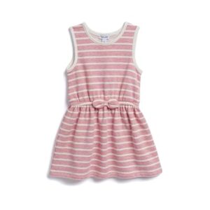 Splendid Kids Girls Boardwalk Stripe Tank Dress, Shell Stripe, 7