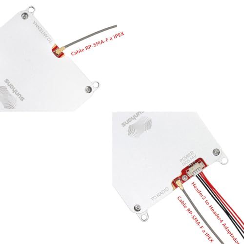 Sunhans 4000mW 36dBm Dual Band 2.4G/5.8GHz UAV WiFi Signal Booster Wireless Amplifier Repeater Extender for Drones, UAV FPV Drones RC - Image 6