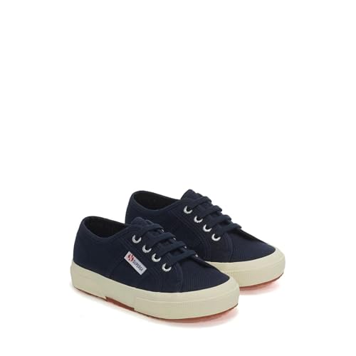 Superga 2750 JCOT Classic, Unisex Kids' Low-Top Sneakers, Blue (933), 9.5 UK Child - Image 2