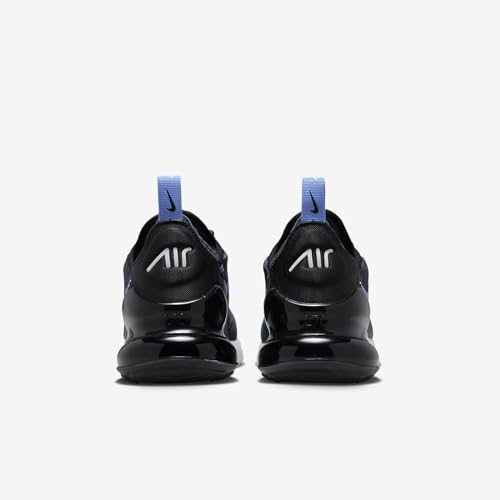Nike Air Max 270 Little Kids' Shoe (AO2372-408, Thunder Blue/Black/White/Royal Pulse) Size 1 - Image 6