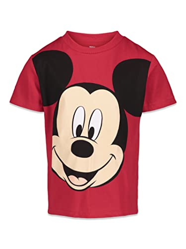 Disney Mickey Mouse Goofy Donald Duck Big Boys 4 Pack T-Shirts Multicolored 10-12 - Image 3