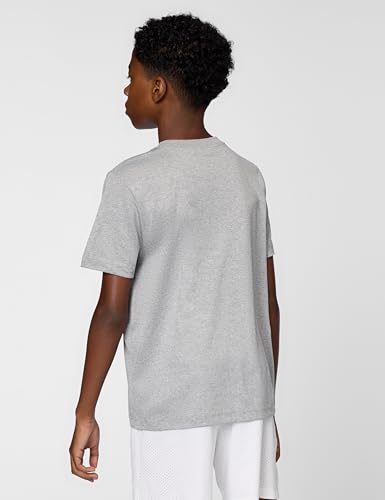 Nike Big Kid's Legend Dri-Fit T-Shirt, Tumbled Grey/Flat Silver/Heather, Large - Image 5