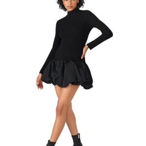 Steve Madden Apparel Penna Dress, Black, S