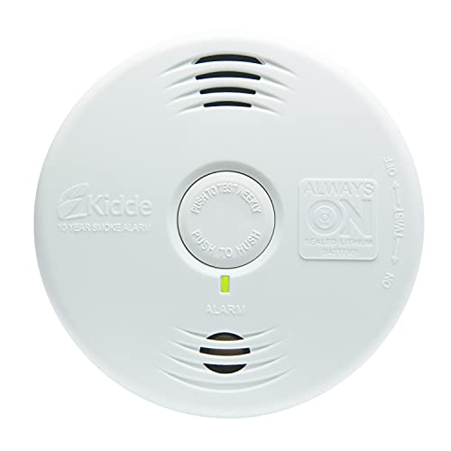 Kidde Smoke Detector, 10-Year Battery, Photoelectric Sensor Smoke Alarm, White - Image 6