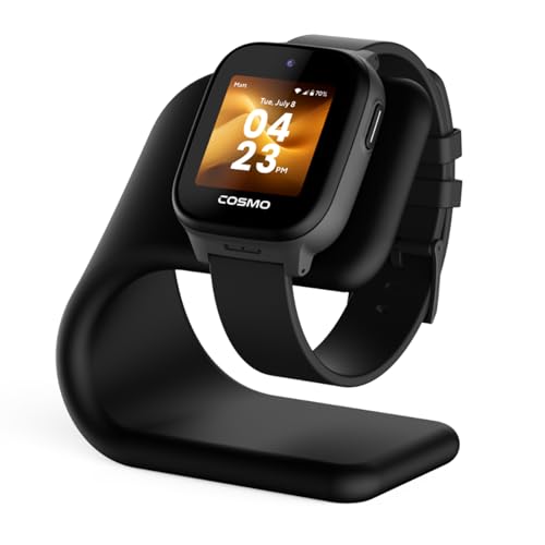 JrTrack 5 Essentials Bundle | Cosmo Kids Smart Watch | Charging Stand | Screen Protector - Image 5