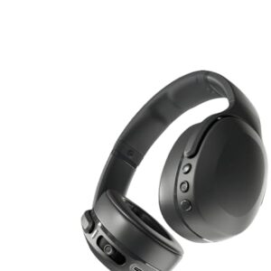 Crusher Evo Wireless Noise Isolating Headphones, Matte Black Over-Ear Headphones with Passive Sound Isolation (Renewed)