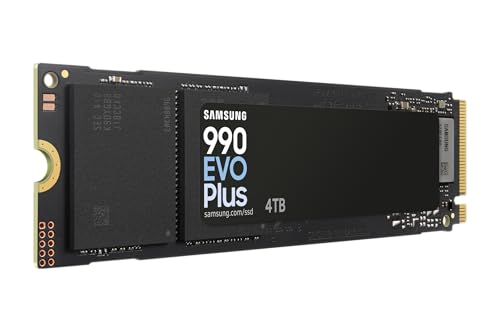 Samsung Internal SSD 990 EVO Plus, NVMe 2.0 PCIe 4.0 x 4/5.0x2, 4TB, Read Speed up to 7250MB/s, Ideal for Gaming and Office, MZ-V9S4T0BW - Image 3