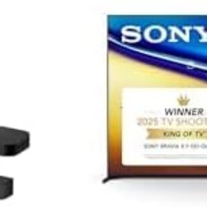Sony BRAVIA Theater System 6 5.1ch Home Theater System with Rear Speakers BRAVIA 8 II 55-Inch QD OLED 4K Smart Google TV K-55XR80M2 Bundle