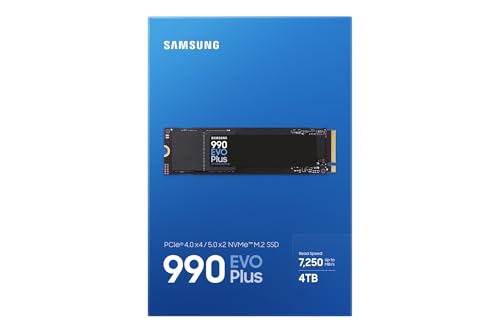 Samsung Internal SSD 990 EVO Plus, NVMe 2.0 PCIe 4.0 x 4/5.0x2, 4TB, Read Speed up to 7250MB/s, Ideal for Gaming and Office, MZ-V9S4T0BW - Image 5