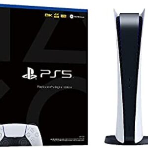 Playstation 5 Digital Edition PS5 Gaming (Disc Free) Console (Renewed)
