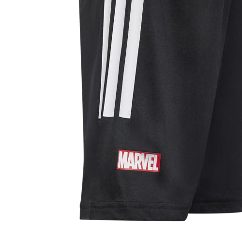 Adidas Unisex-Kids Adidas x Marvel Iron-Man Sportswear T-Shirt Set, Pure Ruby/White, 3 Years - Image 5