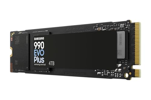 Samsung Internal SSD 990 EVO Plus, NVMe 2.0 PCIe 4.0 x 4/5.0x2, 4TB, Read Speed up to 7250MB/s, Ideal for Gaming and Office, MZ-V9S4T0BW - Image 4
