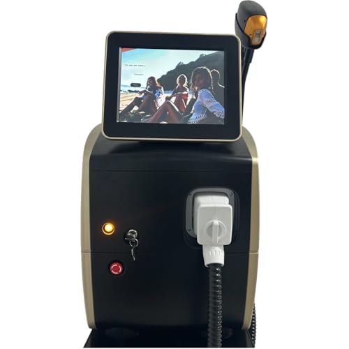 Portable Professional Hair Remove Machine with Large Touch Screen Display, Salon Beauty Device for Women Men Face Body Hair Remove Skin Care Tools Ice Handle Painless Permanent - Image 2