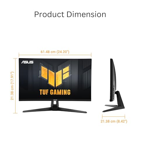 ASUS TUF Gaming 27” 4K HDR Monitor (VG27UQ1A) – 160Hz, 1ms, Extreme Low Motion Blur Sync, NVIDIA G-SYNC Compatible, AMD FreeSync Premium, 95% DCI-P3, DisplayWidget, 3 yr Warranty - Image 7
