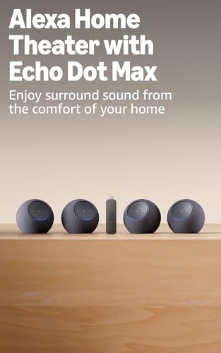 Alexa Home Theater Bundle: Includes Echo Dot Max (4), Graphite, and Fire TV Stick 4K Max - Image 7