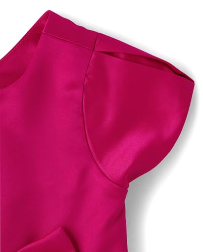Gymboree,and Toddler Short Sleeve Dresses,Magenta,3T - Image 3