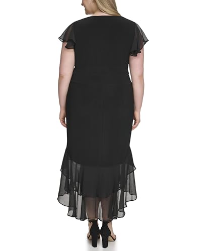 Tommy Hilfiger Women's Dress,Black,18W - Image 3