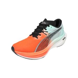 Puma 312293 Men’s Running Shoes Diviate Nitro 3 HYROX, Glowing red/Mint melt, 8.5