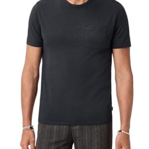 John Varvatos Men’s Bond Burnout T-Shirt, Dp Charcoal